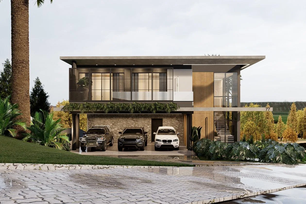 Fachada, Casa Trichonida