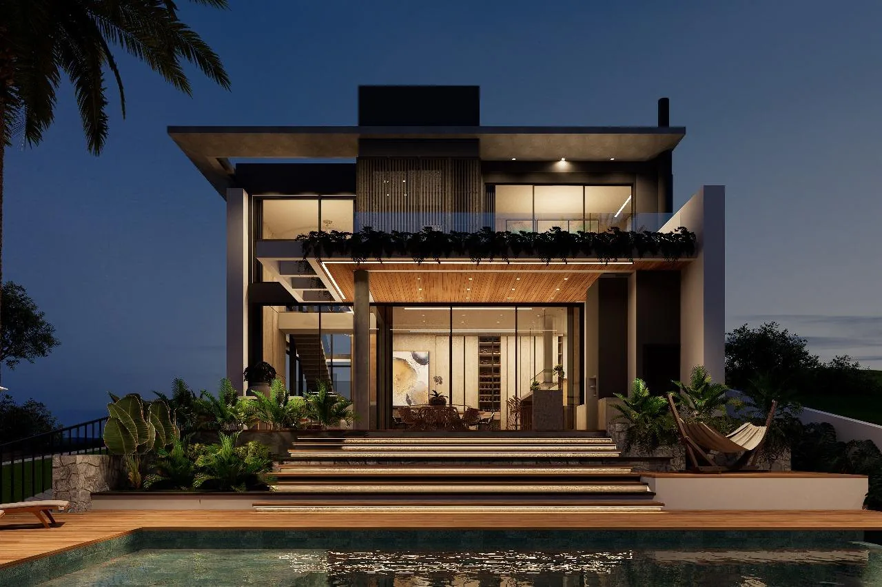 A casa à noite, Casa Trichonida