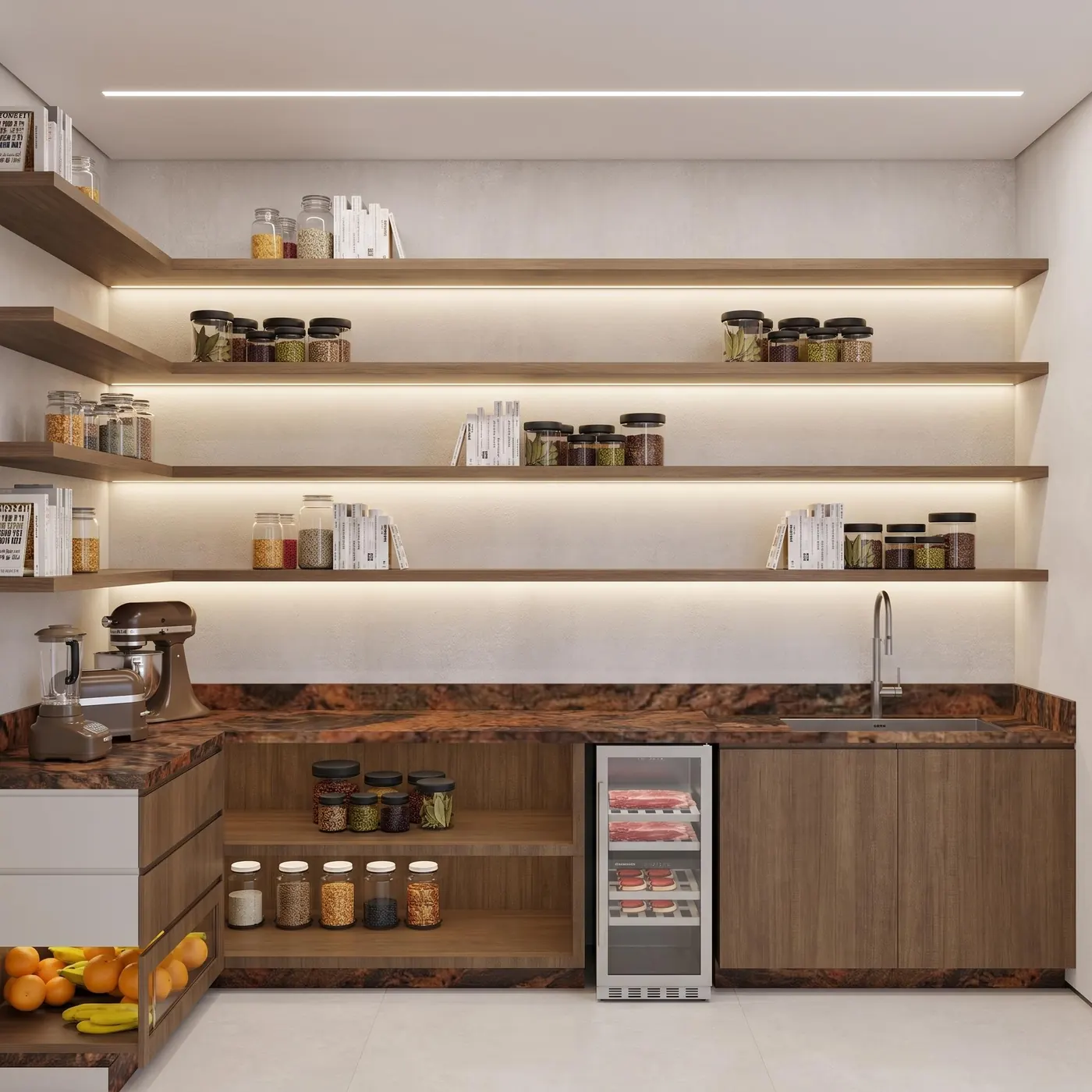 Cozinha e jantar, Casa Albora